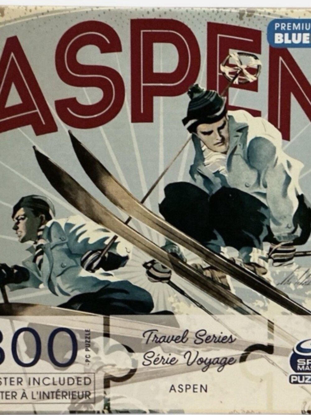 Spin Master Aspen Puzzle Travel Series 300 Piece Poster 24” X 18”
